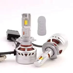 12V LED Headlights H7 Voice Activated 80W 6000K 6500LM Universal Fitment Niva Automotive Headlight Bulbs