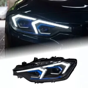 12V LED Headlights Modification Compatible with 6th Generation for F30 F31 F35 3 Series