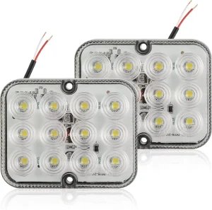 12V LED Reversing Backup Lights for Trailers Trucks Caravans Tractors Agricultural Tractors LED Rear Lights