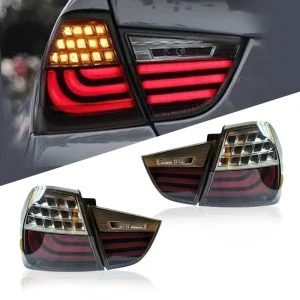 12V LED Tail Lamp for BMW 3 Series E90 Modified Turn Signal Brake Light Red Running Light Car Tail Light