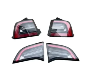 12V LED Tail Light Assembly for Model 3 Left & Right Rear Lamps 1000 LM