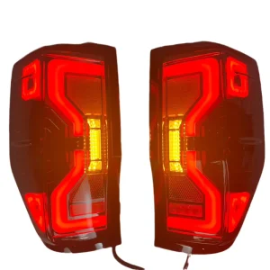 12V LED Taillight Assembly Driving Turn Signal Brake Turn Signal Rear Reverse Taillights for Ford Ranger T6 T7 T8