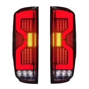 12V LED Taillight Assembly with Brake Turn Signal Rear Reverse Taillights for Ford Ranger Pick-Up