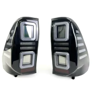 12V LED Taillights Assembly Turn Signal Brake Reverse Stop Steering Rear Lamp for Toyota Hilux Revo Rocco