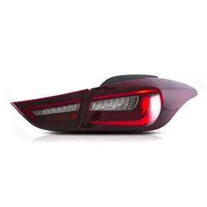 12V LED Taillights Assembly Turn signal Brake Reverse Stop Rear Lamp for Hyundai Elantra