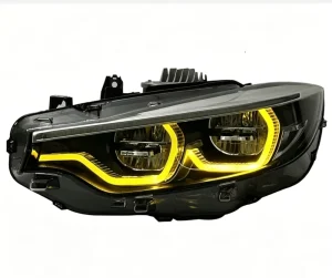 12V New 6000K for 4 Series F32 F82 F36 Headlight Assembly M4 GTS Spoon Yellow DRL Modification