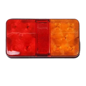 12V Red LED Tail Light Turn Signal Indicator Stop Lamp Rear Brake Light 72W 6500LM Retrofit Upgrade Cars Trucks Trailers