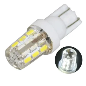 12V Super Bright T10 W5W 194 24Led 3014 Lamp Wedge Led Interior Light Width Light Led Auto Car Led Light Bulb Lighting Vehicles