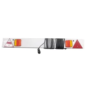 12V Trailer Rear Light Bar With Triangle Reflector