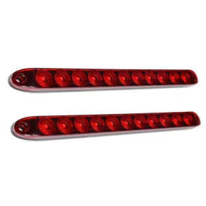 12V Travel Trailers Light Warning Rear Side Car External Light Bus Truck Trailer Tail Lights Led