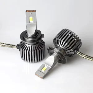 12V Universal Automotive LED Headlight Bulbs 120W 10000LM 6000K White Light for Amarok Golf A7 Van Matiz H10