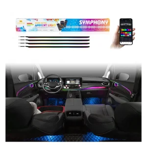12V Universal Car Interior LED Lamp New Ambient Light Modes for Atmosphere Car Lighting System