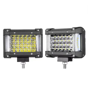 12V Universal Fitment 34W 4 Inch Spot Beam Front Flood Beam Side Shooter LED Driving Fog Lights for Off Road Vehicles