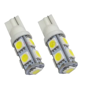 12V W5W 194 T10 5050 9SMD White LED Interior Tail Light for Car Door License Plate Reading Parking