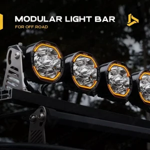 12V Waterproof 38/40/42/48/50/52 Inch LED Modular Driving Fog Light Bar Off-road UTV Roof for Jeep 4×4 Car Spot Light