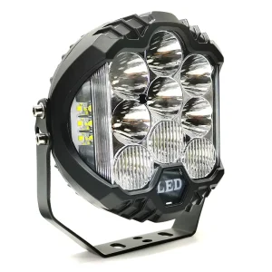 12V Waterproof LED Spot Work Lights High Brightness 5 9 Inch for Offroad Vehicles 5W Amber White Car Light Accessories