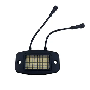 12V White 112 Pods LED Light Car Decorative Accessories Aluminum Alloy Housing Rock Light for Off Road Vehicles UTV