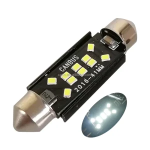12V White 41mm 10LED Auto Led Light 10SMD CANBUS Reading Dome Auto Led Dome Light Reading Festoon Other Light Accessories