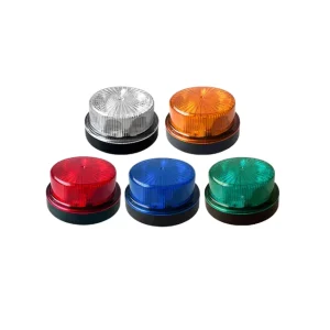 12V24V LED Strobe Rotating Truck Edge Light Circular Explosion Flashing Cross Border for Trucks