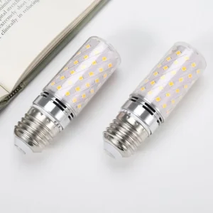 12W E14 E27 Warm Light Tricolor Dimmable Light Bulb for Home Lighting
