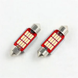 12v 41mm 31mm 36mm 3014 Festoon C5w Led Canbus Car Dome Map Reading License Plate Light Bulbs