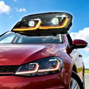 13-20th Generation for Golf 12V New Rear Light Modification LED Daytime Running Lights Turn Signals & High beam Lights