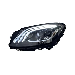 14-18 Mercedes-Benz S-Class Headlight Assembly W222 Modified LED Lens Maybach Daytime Running Light Steering 12V