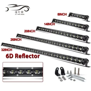 14 20 26 32 38 44 Inch 180w 210w Led Work Light Bar 12 24V Working Driving Lights Bar for Jeeps Suv ATV Car Truck 4×4 Offroad