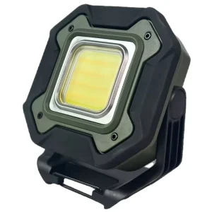 1400 Lumen 3 Color Temp LED Rechargeable Cold White Workshop Work Light 6000mAh Lithium Battery IP64 Rated CRI90 Road Garden Use