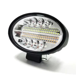 144W 5.5inch Oval Driving Lamp LED Work Light Strobe Light IP67K Waterproof 10-60V Off-road ATV SUV Boat Truck Trailer Project