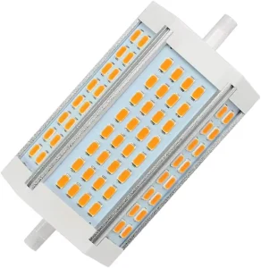 14W R7S Dimmable LED Light Bulb Warm White 110 130V 220 240V AC Aluminum Lamp Body ROHS Certified 3 Year Warranty CRI 80 CE