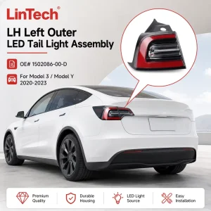 1502086-00-D LH Left Outer LED Taillight Assembly Fit Tesla Model 3 Model Y