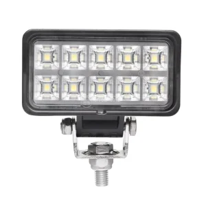 15W Square 4×4 Offroad 12V LED Flood Work Light 3.5″ Auto Parts Exterior Lighting