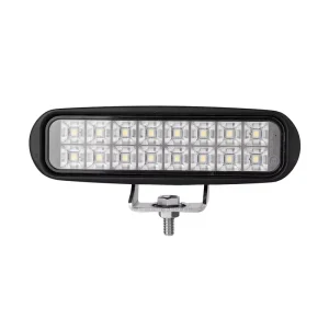 16W 6 Inch Rectangular Car Work Light Mini Driving Lights for Motorcycle Off Road Truck Tractor Auto Led Work Light 12V 24V