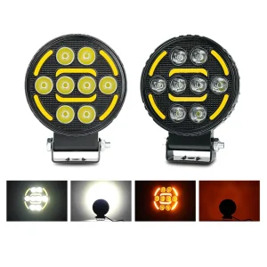 17 W Off-road Motorcycle LED Headlight Bulb High Lumens Driving Light