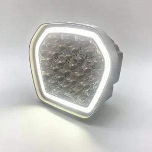170W Super Bright Spotlights Dual Color Work Light High Power Extraljus Hilux 4×4 9 Inch LED Driving Off Road Spot Lights