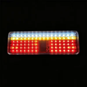 18 Inch LED Combination Tail Light Rear Trailer Truck Brake Turn Signal Daytime Running Driving Lamp for Gazelle Forklift Tractor