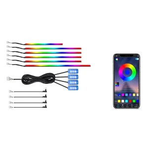 18 in 1 Symphony Ambient LED Strip Light Kit for Cars Car Light Accessories
