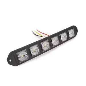 18W LED Strobe Light Anti-Collision Bike Car Tail Night Signal Flashing Warning Light Vehicle Warning Flashing Side Marker Lamp