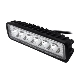 18W LED Work Light 12V DC Driving IP68 Waterproof Offroad Fog Light for Boat ATV Auto Exterior Lighting for Vehicles