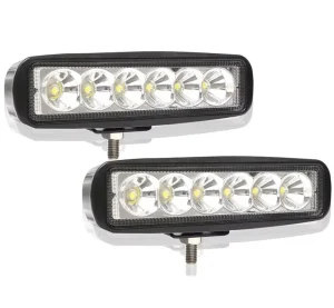 18W OEM Faros Auxiliares Faro Led Moto fila Auto Lighting System