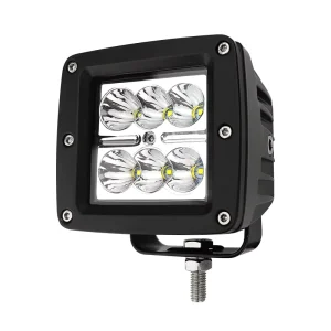18W Waterproof Ip67 Square 3” Led Work Light Led Tractor Working Light for Truck Tractor