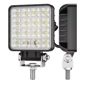 18W White LED Work Lights Auxiliary Strobe Lamps 9-80V 2-Year Warranty Model H-37F-16 Retrofit Upgrade Vehicle Trucks