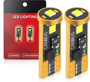 194 168 T10 W5W CANBUS LED Interior Auto Bulb 12V Side Marker Light