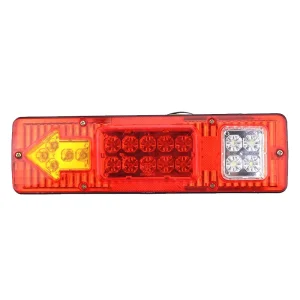 19LED Trailer, vehicle, ship Truck Lighting Tail Light With Arrowhead Light Indicator for Truck Car Boat Trailer