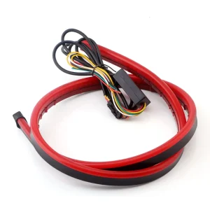 1M RGB Car LED Additional Brake Light Strip Rear Tail Warning Light Car Third Brake Light High Mount Stop Lamp