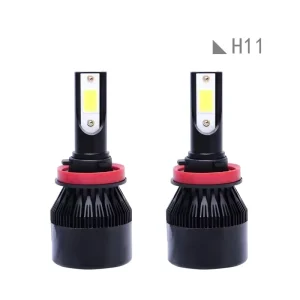 1PC 16W H11 LED Headlights 20000LM H4 H7 H1 H3 H8 H9 9005 9006 HB3 HB4 6000K Automatic Fog Lights Low Beam High Beam 12V