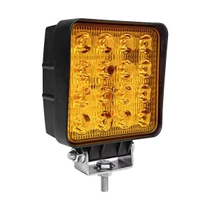 1PCS Square Driving Light for Car Offroad Truck Tractor Waterproof P67 4-Inch LED Work Light Spotlight 60W 8000LM Universal
