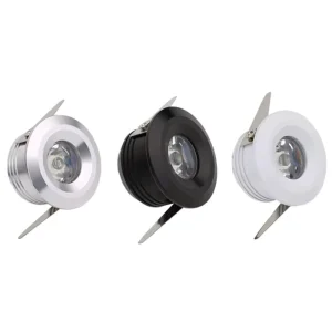 1W 3W LED Spotlight Mini Led Ceiling Down Light Embedded Lamp Bulb for Cabinet Counter Showcase AC85-265V