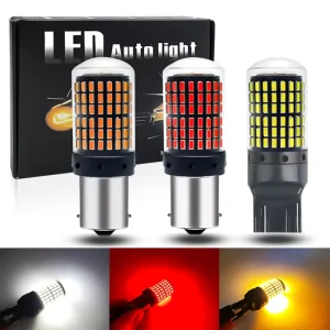 1pc T20 Automotive LED Turn Signal Lights 1156 1157 7740 7003 Brake Lights and Reverse Lights